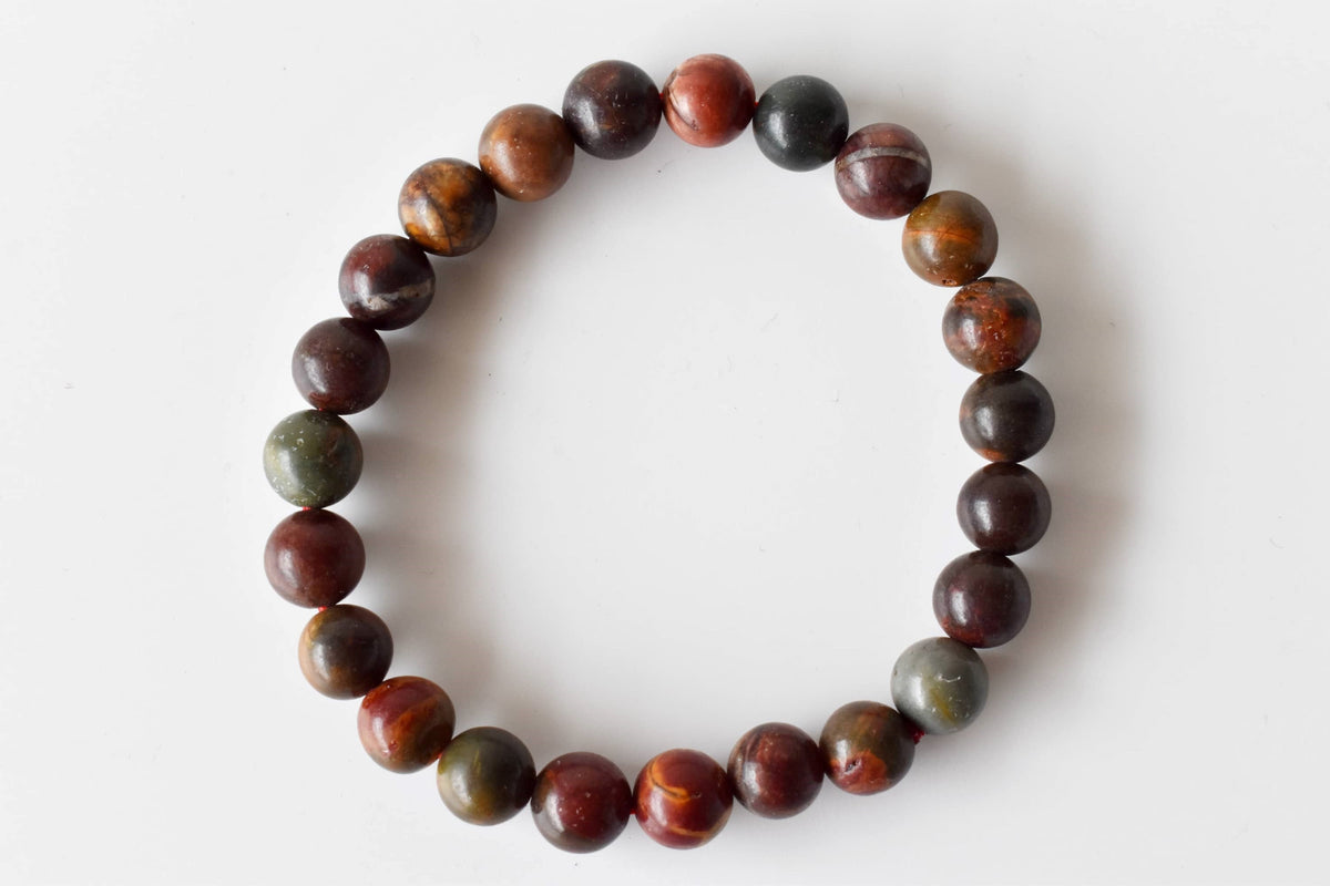 Multi Picasso Jasper Bracelet (Control and Self-Discipline)  DestGlow