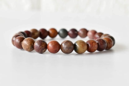 Multi Picasso Jasper Bracelet (Control and Self-Discipline)  DestGlow