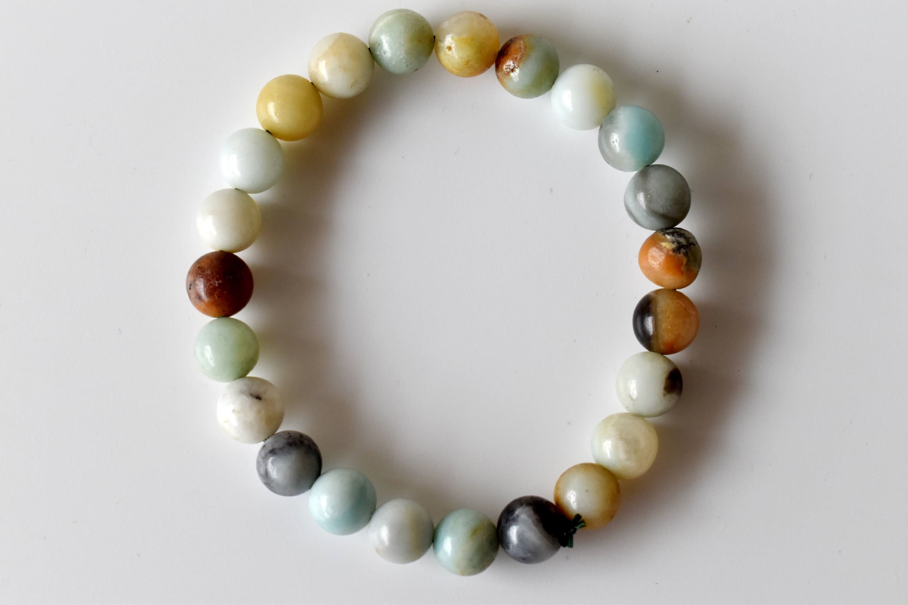 Multi Amazonite Bracelet(Success and Good Luck)  DestGlow