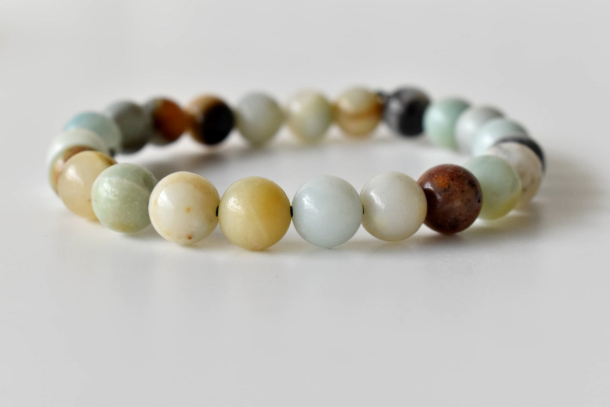 Multi Amazonite Bracelet(Success and Good Luck)  DestGlow