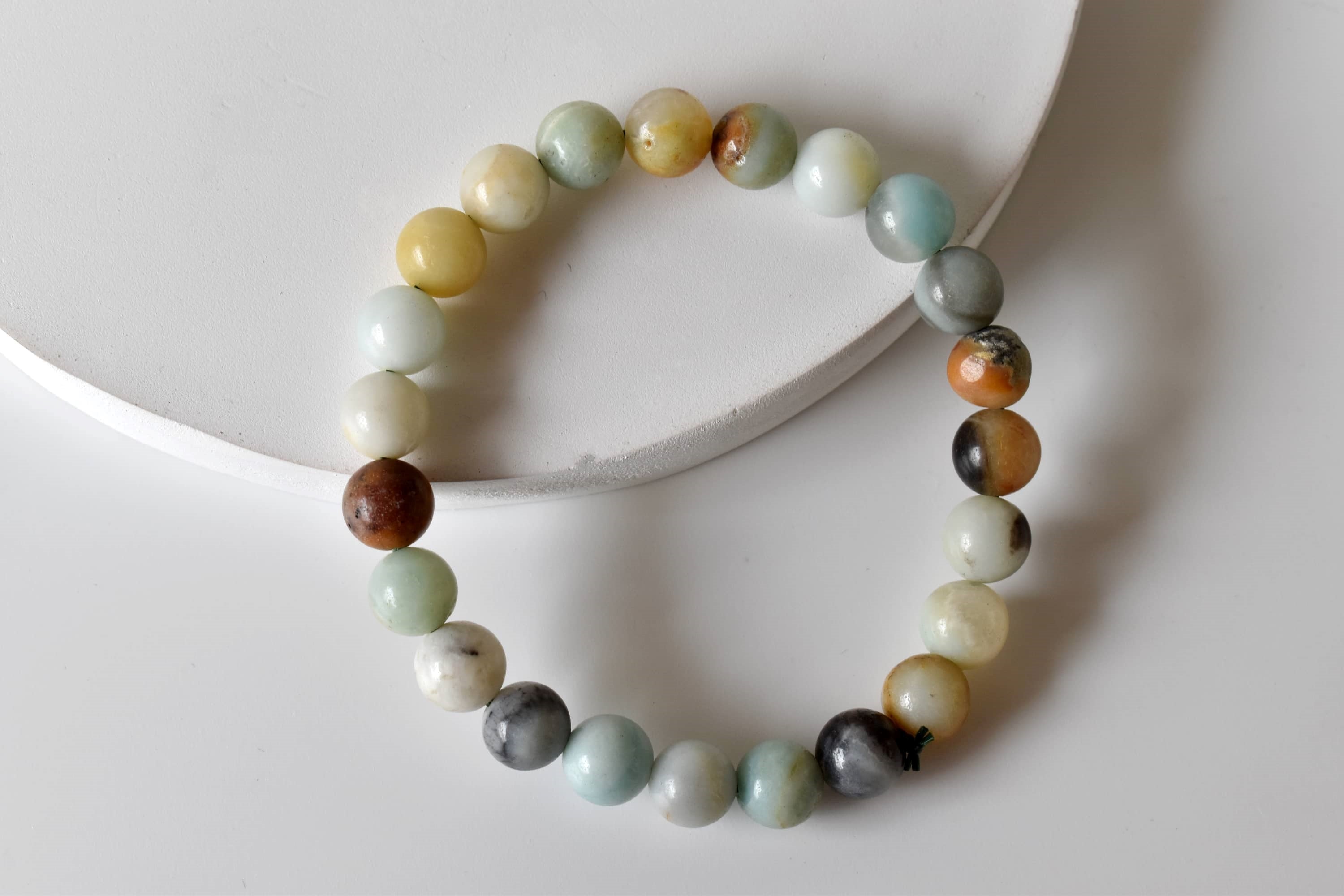 Multi Amazonite Bracelet(Success and Good Luck)  DestGlow