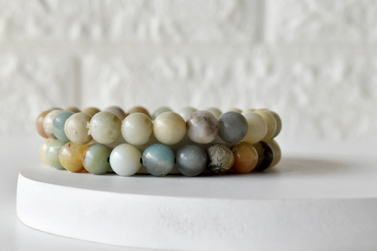 Multi Amazonite Bracelet(Success and Good Luck)  DestGlow