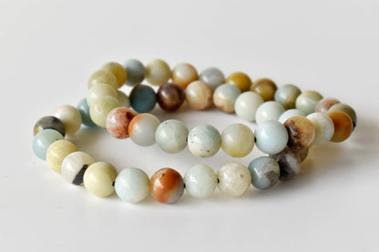 Multi Amazonite Bracelet(Success and Good Luck)  DestGlow