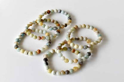 Multi Amazonite Bracelet(Success and Good Luck)  DestGlow