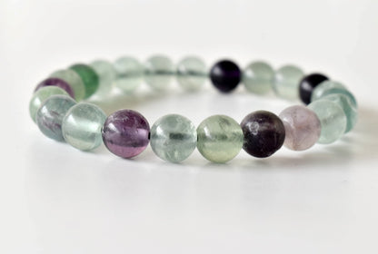 Multi Fluorite Bracelet (Self-Discipline and Clarity)  DestGlow