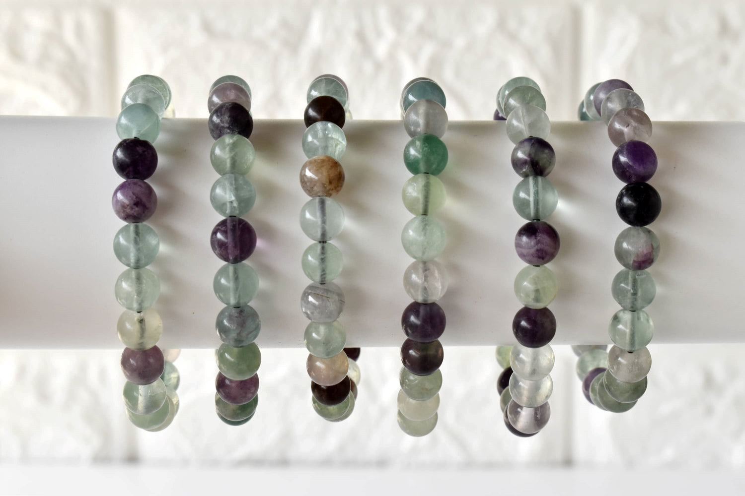 Multi Fluorite Bracelet (Self-Discipline and Clarity)  DestGlow