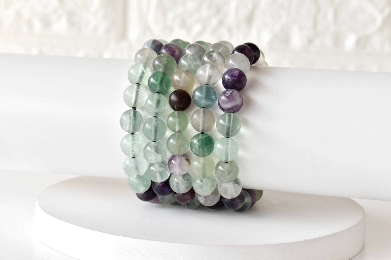 Multi Fluorite Bracelet (Self-Discipline and Clarity)  DestGlow