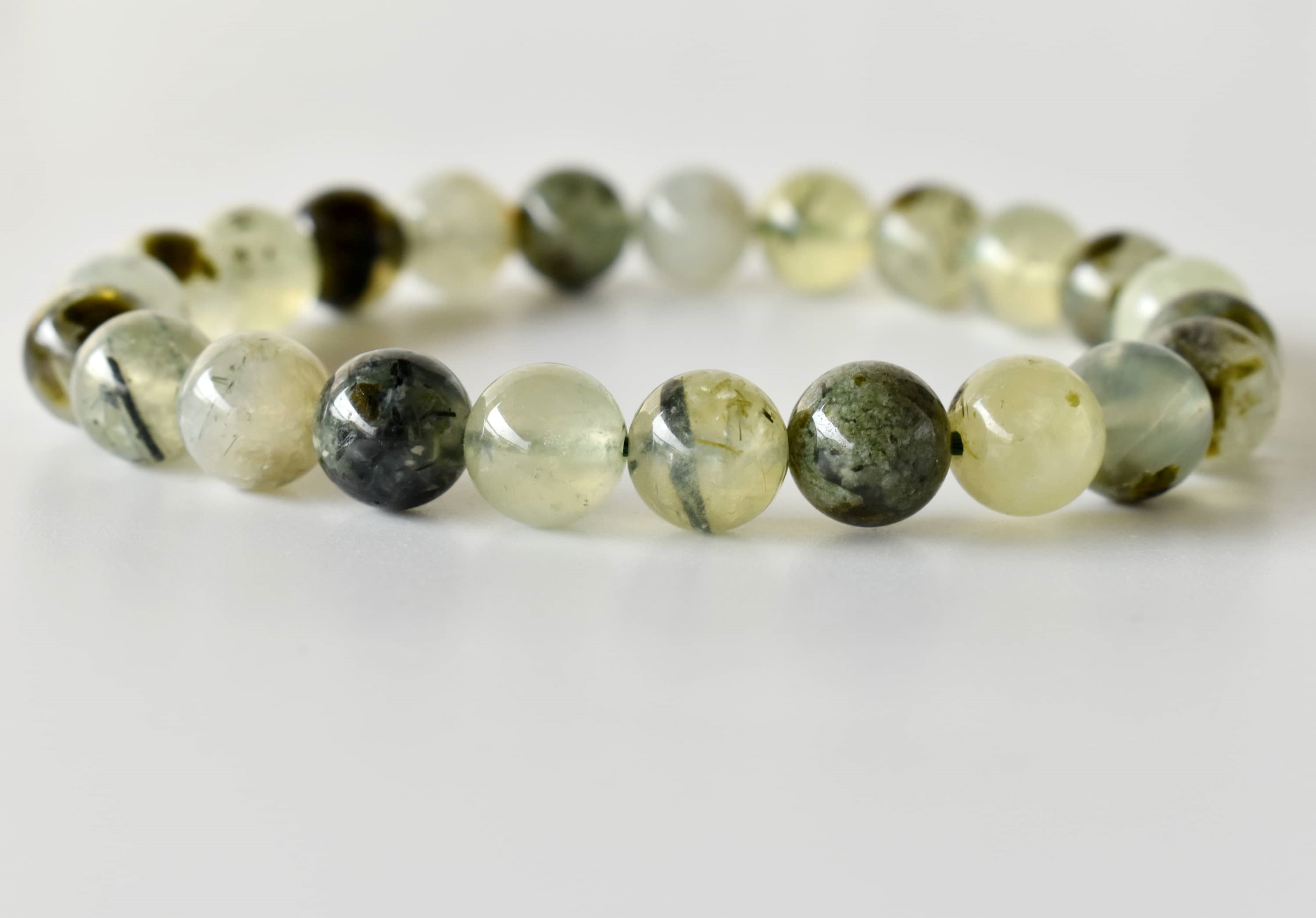 Phrenite Bracelet (Prosperity and Expansion)  DestGlow