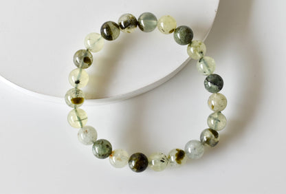 Phrenite Bracelet (Prosperity and Expansion)  DestGlow