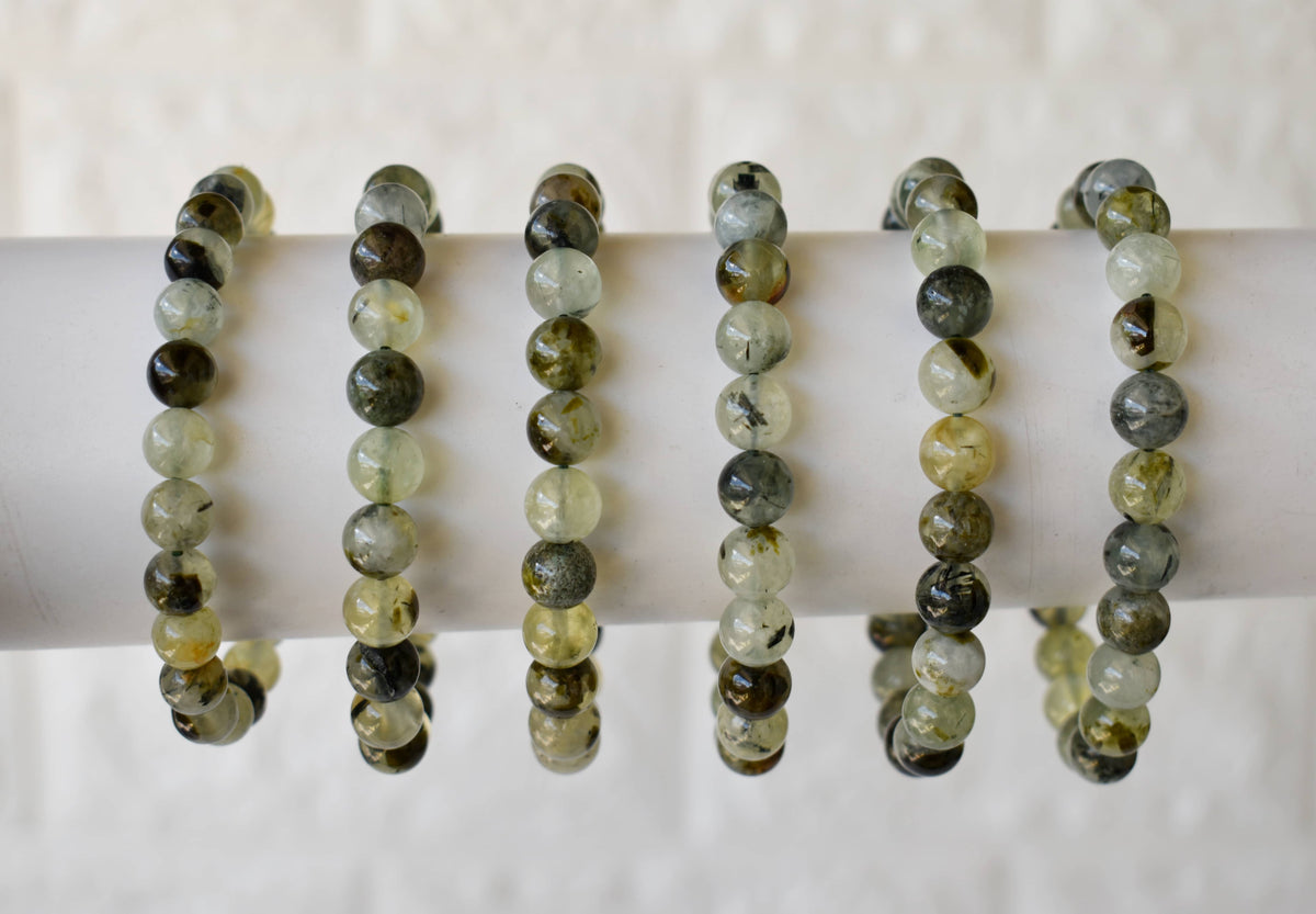 Phrenite Bracelet (Prosperity and Expansion)  DestGlow