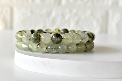 Phrenite Bracelet (Prosperity and Expansion)  DestGlow