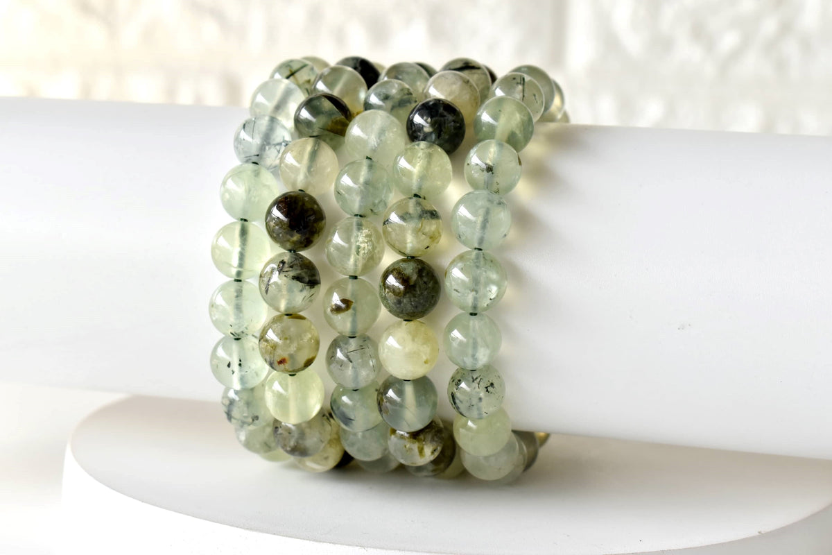 Phrenite Bracelet (Prosperity and Expansion)  DestGlow