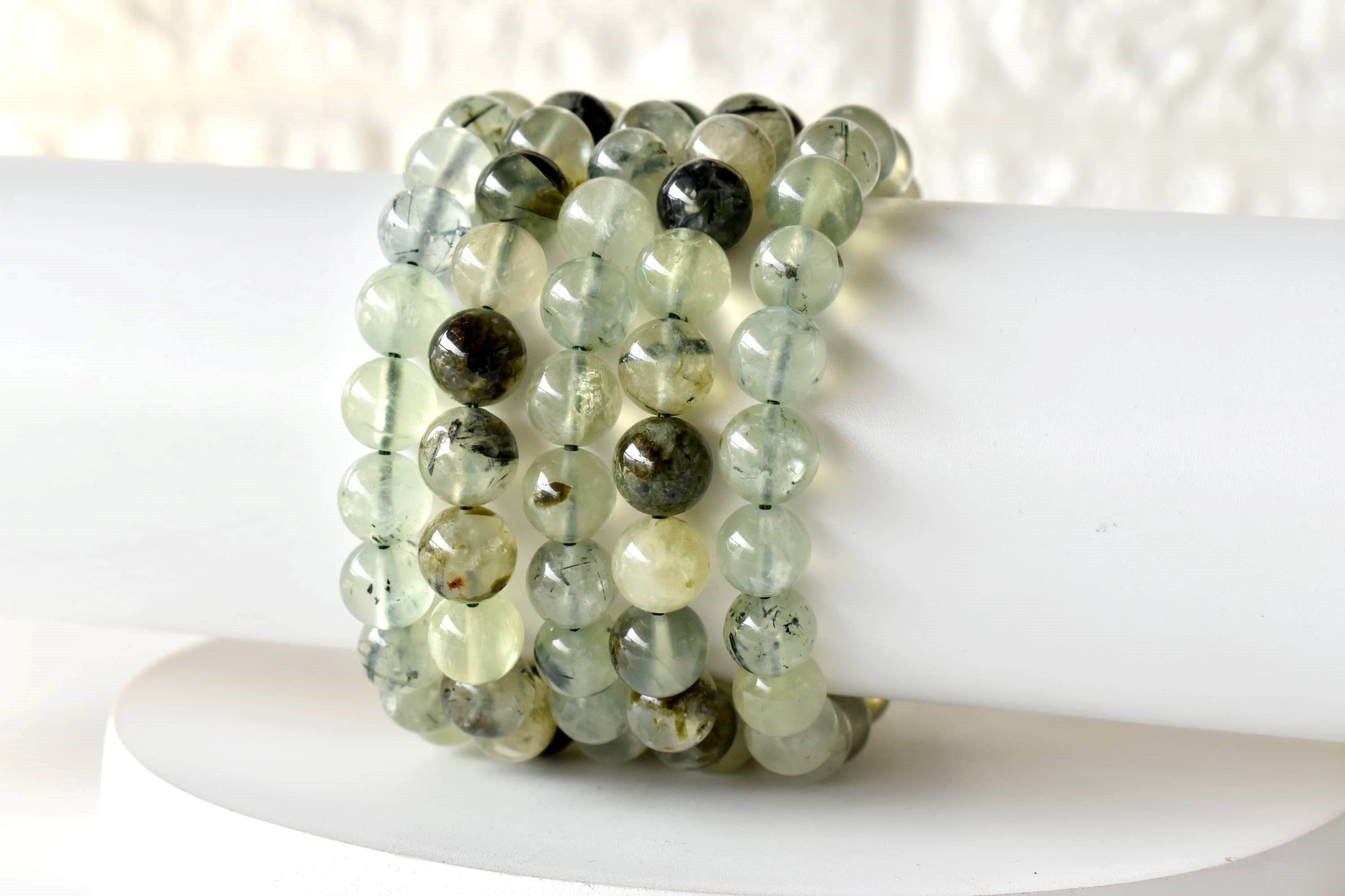 Phrenite Bracelet (Prosperity and Expansion)  DestGlow