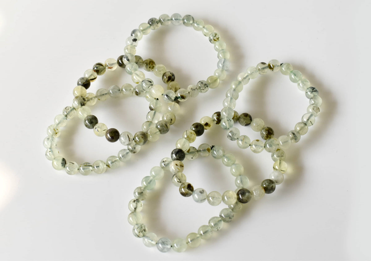 Phrenite Bracelet (Prosperity and Expansion)  DestGlow
