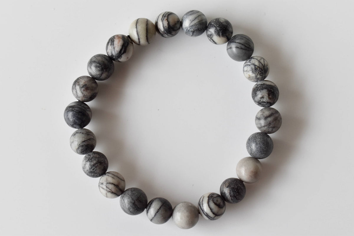Picasso Jasper Bracelet (Transformation and Self-Discipline)  DestGlow