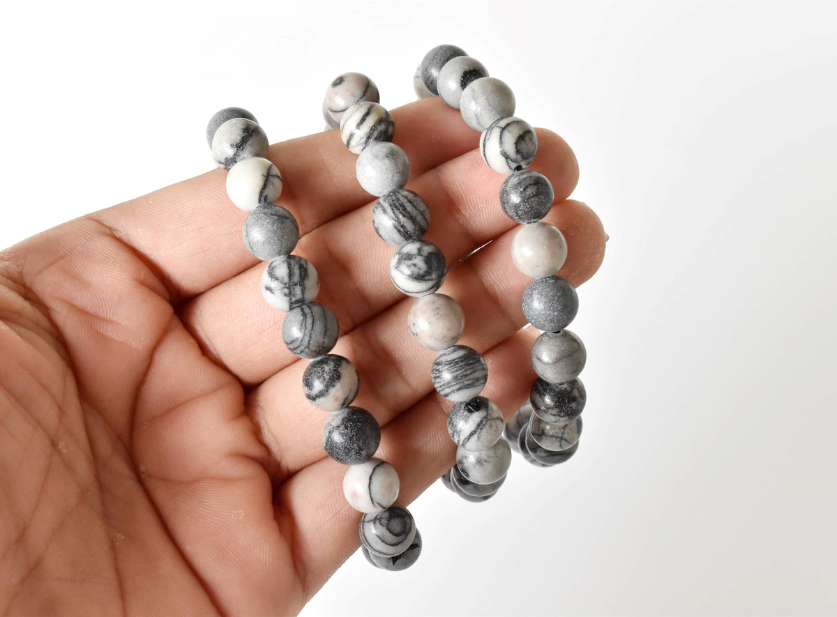 Picasso Jasper Bracelet (Transformation and Self-Discipline)  DestGlow