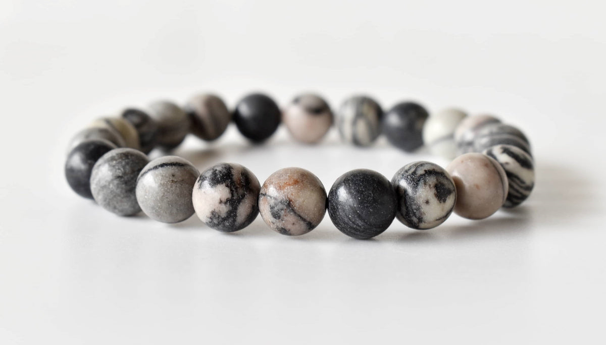 Picasso Jasper Bracelet (Transformation and Self-Discipline)  DestGlow