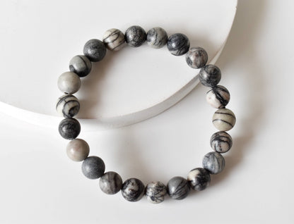 Picasso Jasper Bracelet (Transformation and Self-Discipline)  DestGlow