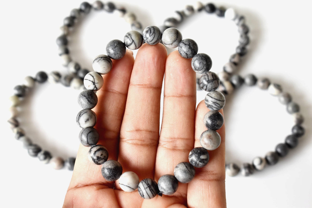 Picasso Jasper Bracelet (Transformation and Self-Discipline)  DestGlow