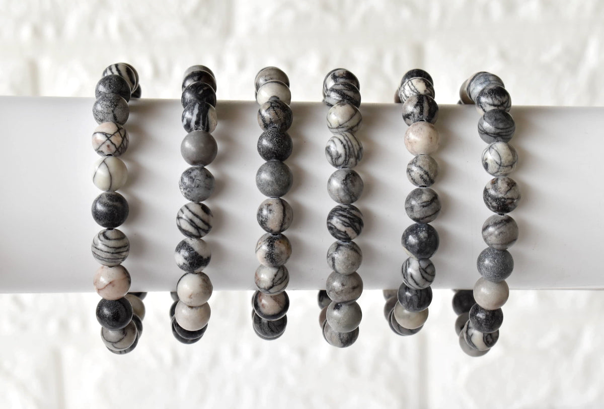 Picasso Jasper Bracelet (Transformation and Self-Discipline)  DestGlow
