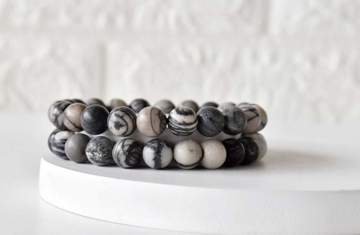 Picasso Jasper Bracelet (Transformation and Self-Discipline)  DestGlow