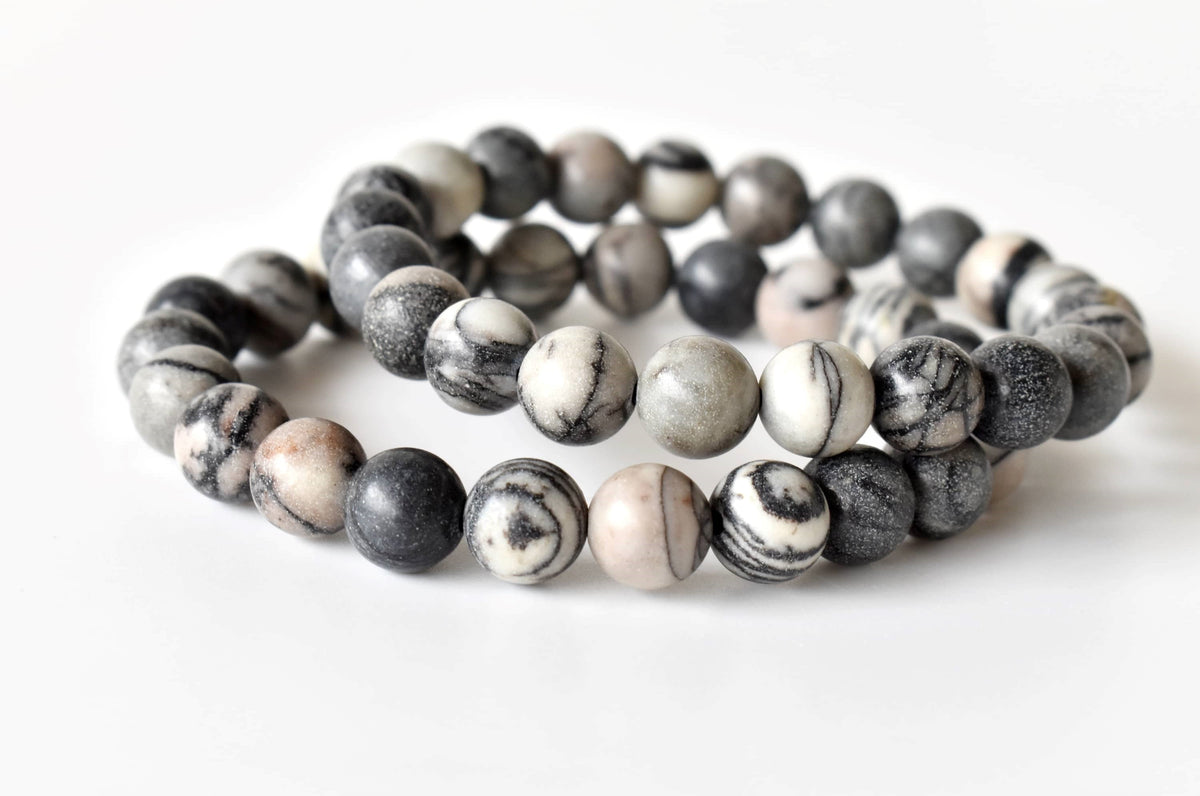 Picasso Jasper Bracelet (Transformation and Self-Discipline)  DestGlow
