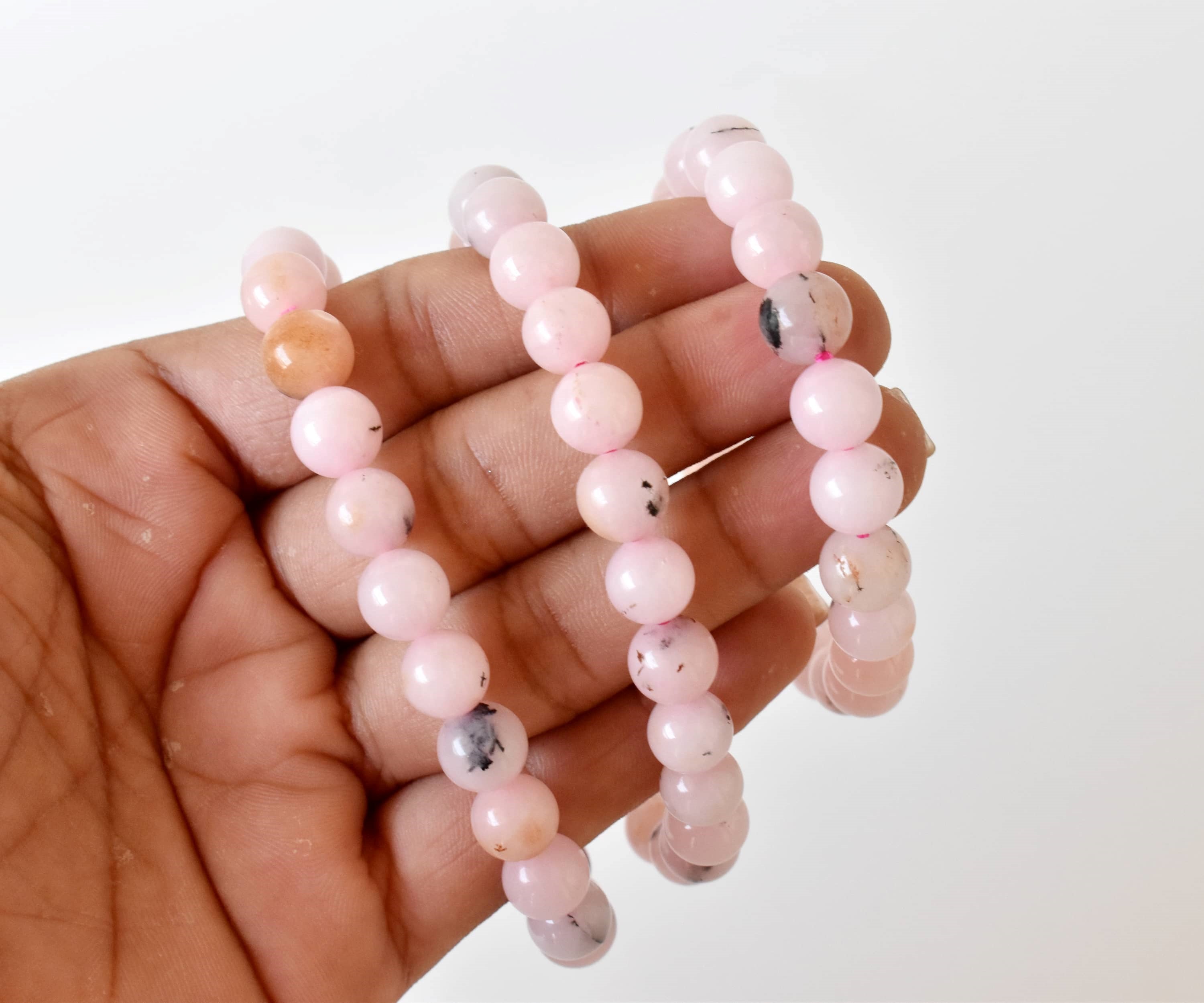Pink Opal Bracelet (Mastering Fear and Wisdom)  DestGlow
