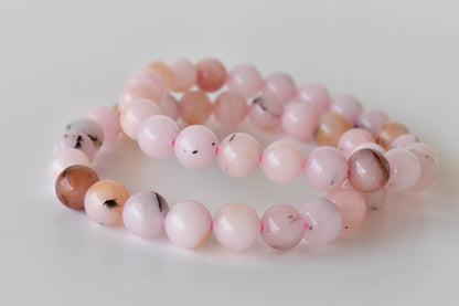Pink Opal Bracelet (Mastering Fear and Wisdom)  DestGlow