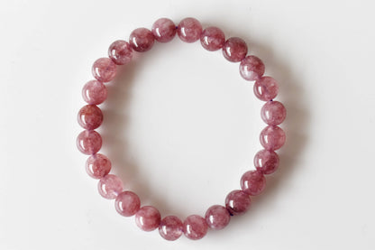 Pink Tourmaline Bracelet (Passion and Selflessness)  DestGlow
