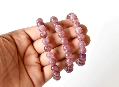 Pink Tourmaline Bracelet (Passion and Selflessness)  DestGlow
