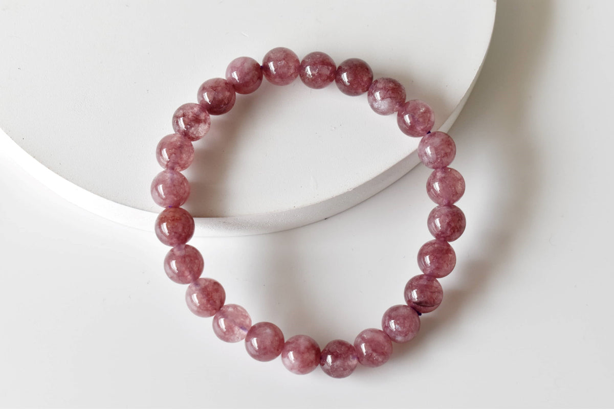 Pink Tourmaline Bracelet (Passion and Selflessness)  DestGlow