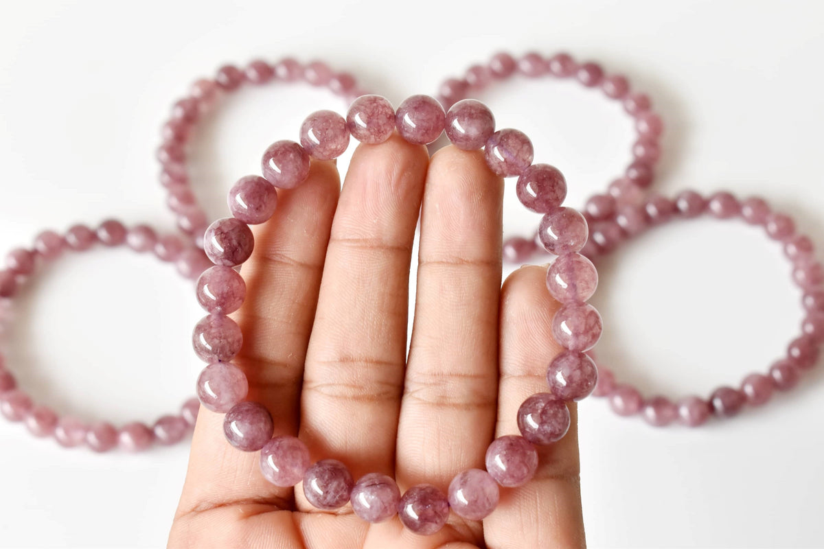 Pink Tourmaline Bracelet (Passion and Selflessness)  DestGlow