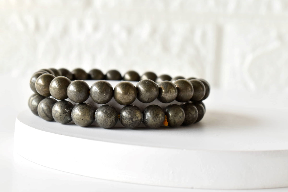 Pyrite Bracelet (Determination and Resolution).  DestGlow