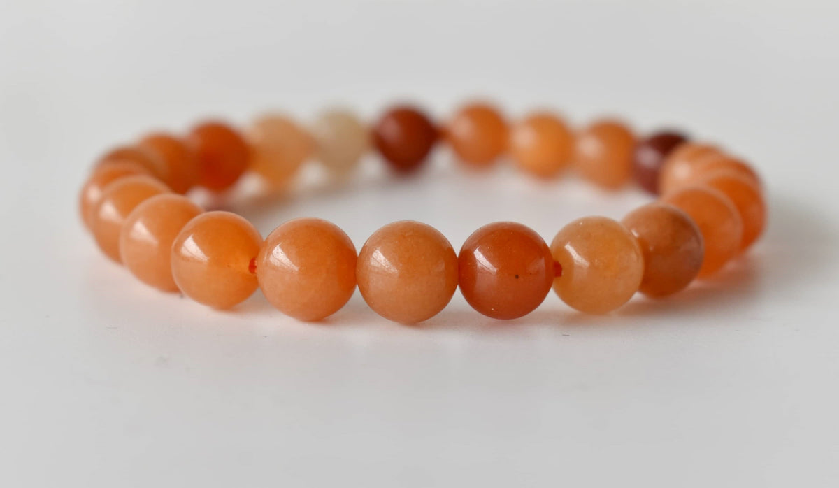 Red Aventurine Bracelet (Adventures and Sense Of Purpose)  DestGlow