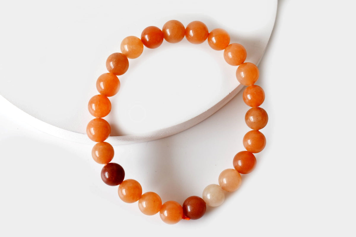 Red Aventurine Bracelet (Adventures and Sense Of Purpose)  DestGlow