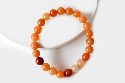 Red Aventurine Bracelet (Adventures and Sense Of Purpose)  DestGlow