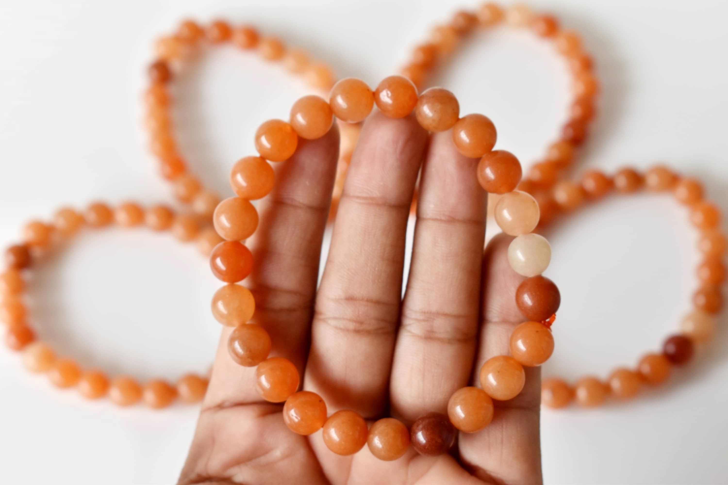 Red Aventurine Bracelet (Adventures and Sense Of Purpose)  DestGlow