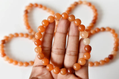 Red Aventurine Bracelet (Adventures and Sense Of Purpose)  DestGlow