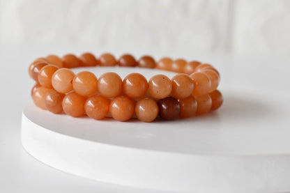 Red Aventurine Bracelet (Adventures and Sense Of Purpose)  DestGlow