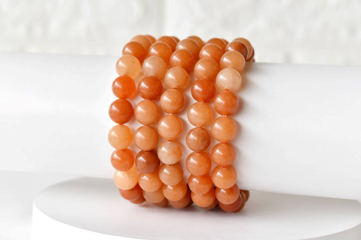 Red Aventurine Bracelet (Adventures and Sense Of Purpose)  DestGlow