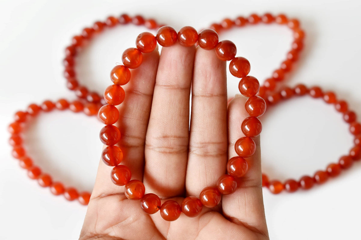 Red Onyx Bracelet (Spiritual Development and Prosperity)  DestGlow