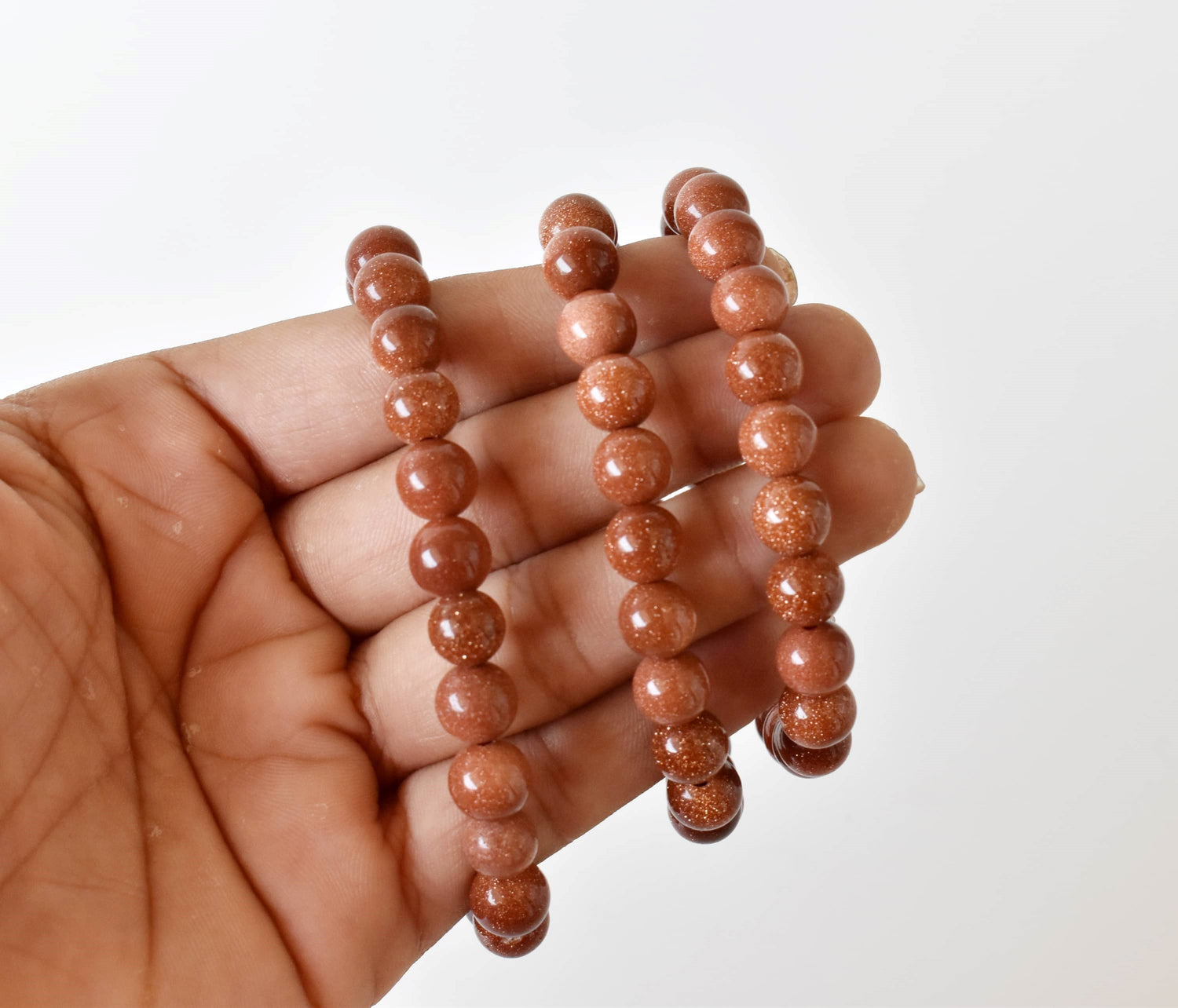 Red Sandstone Bracelet (Creativity and Truth)  DestGlow