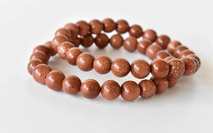 Red Sandstone Bracelet (Creativity and Truth)  DestGlow