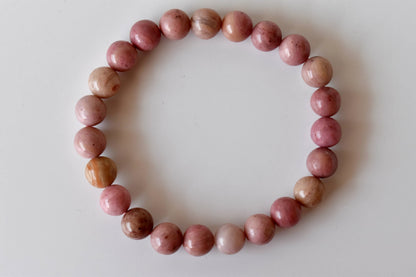 Rhodochrosite Bracelet (Compassion and Relaxation)  DestGlow