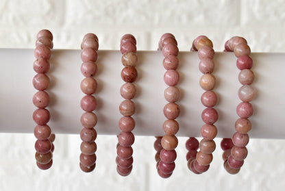 Rhodochrosite Bracelet (Compassion and Relaxation)  DestGlow
