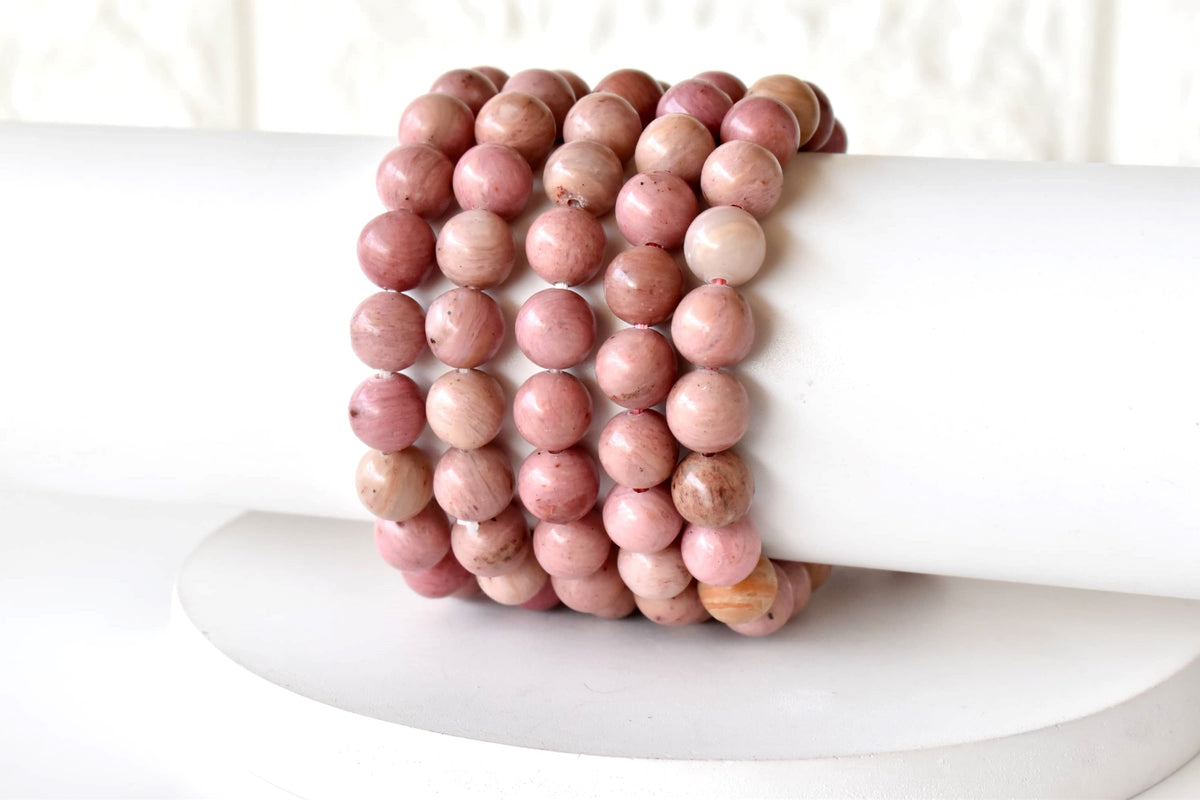 Rhodochrosite Bracelet (Compassion and Relaxation)  DestGlow