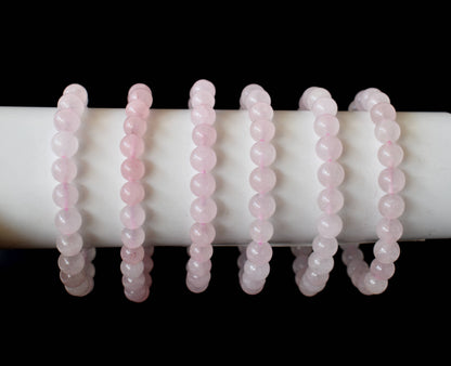 Rose Quartz Bracelet (Self-Love and Concentration)  DestGlow