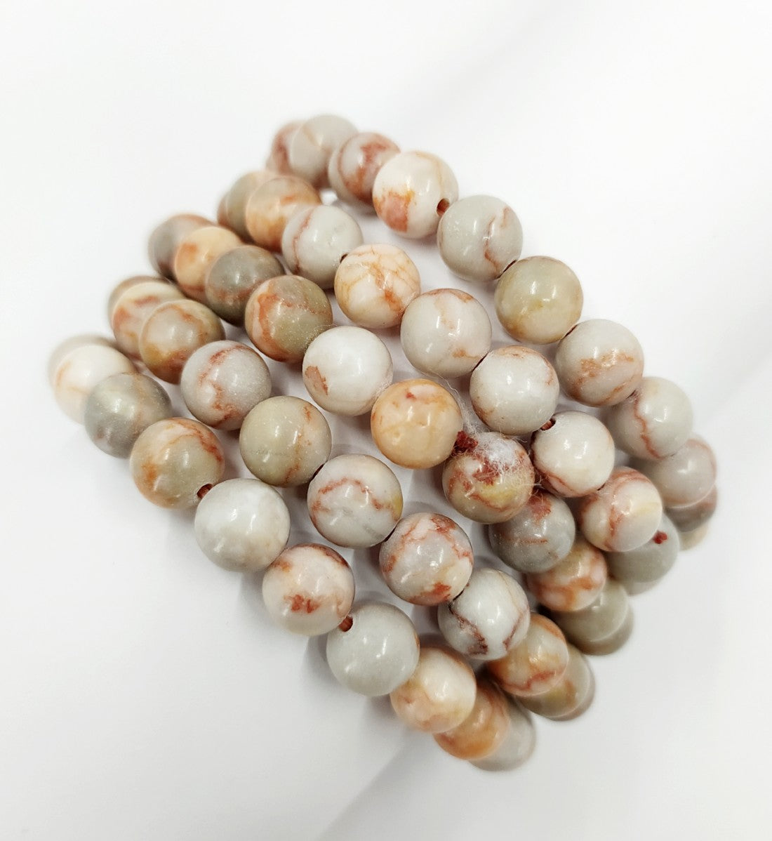 Red Picasso Jasper Bracelet (Inner Clarity and Creative)  DestGlow