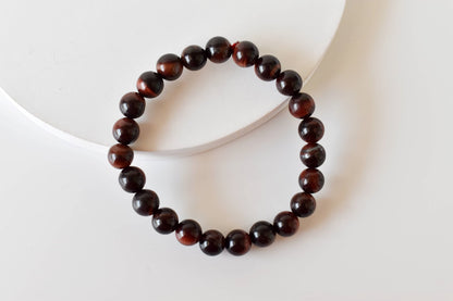 Red Tiger Eye Bracelet (Happiness and Self Discovery)  DestGlow