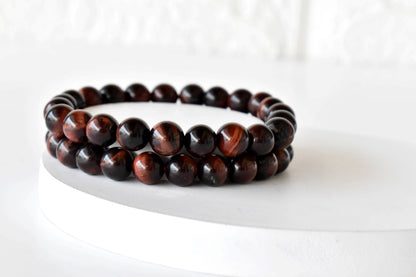 Red Tiger Eye Bracelet (Happiness and Self Discovery)  DestGlow